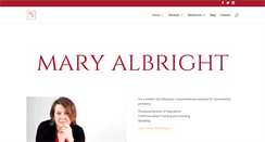 Desktop Screenshot of maryalbright.com